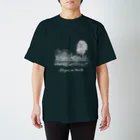 Too fool campers Shop!のSHIZENnoMORI02(白文字) Regular Fit T-Shirt