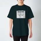 QUQU_WORKSのノーミュージックノーライフ アンプデザイン ホワイト Regular Fit T-Shirt