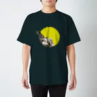 kawano_lonの満月だっこうさぎゆずくん スタンダードTシャツ