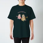 ayahana-storeの花っぴぃズ　ロゴ入り　 スタンダードTシャツ