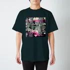 キモグラフィック屋さん － Unconscious Art －のサクラドロップス Regular Fit T-Shirt