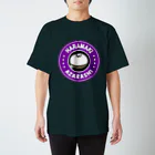 ken_ikedaの腹巻きアザラシ君(紫) Regular Fit T-Shirt
