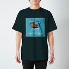 うぃろうの麦わら帽子とｳｨﾛｳ(しかく) スタンダードTシャツ