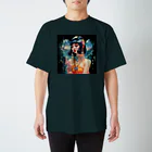 mushroomallowのCRYSTAL GIRL -B- スタンダードTシャツ