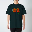 ひめとまい（沖縄・動物イラスト得意）のシーサーTシャツ(濃色Tシャツ用・ザ・シーサー) Regular Fit T-Shirt