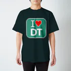 急行天北の鉄道 I♡DT Tシャツ Regular Fit T-Shirt