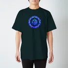 💖宇宙整体♪🌈♪こころからだチャンネル♪💖のうまく馬曼荼羅　2023青 Regular Fit T-Shirt