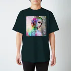 💖宇宙整体♪🌈♪こころからだチャンネル♪💖のuniversal mermaid  LARA スタンダードTシャツ