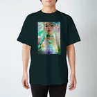 💖宇宙整体♪🌈♪こころからだチャンネル♪💖のhealing mermaid  REINA スタンダードTシャツ