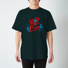 Jmonpany Movieのモンパニ　顔つき宣伝Tシャツ　黒 티셔츠