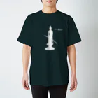 山下敦夫商店縫製部の豊漁山釣行寺 魚釣菩薩立像 Regular Fit T-Shirt