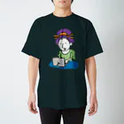 Oedo CollectionのPC Girl／濃色Tシャツ Regular Fit T-Shirt