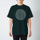 A-Zの∞∞円周率∞∞（ホワイトインク） Regular Fit T-Shirt