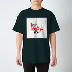 mamochanmanの病みくま スタンダードTシャツ