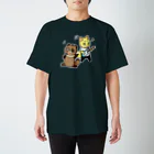 夜色オルガンのムク＆山椒の楽しい音楽 Regular Fit T-Shirt