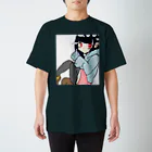 青リンゴのゆめかわいい女の子 スタンダードTシャツ