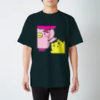 Orionpotatoのぽちゃ✖️まゆ太 スタンダードTシャツ