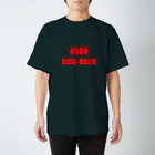 BLICK + BLACK の四苦八苦 -4989：SICK HACK- スタンダードTシャツ