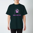 あみKENのSave the cats 2 Regular Fit T-Shirt