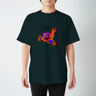しげやすの絵のヤマネコの絵 スタンダードTシャツ