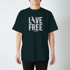 ikinagraphieのLIVE FREE Regular Fit T-Shirt