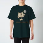 ユウィズのバレーボールネコ Regular Fit T-Shirt