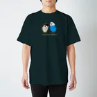 ポコそらグッズSHOPのちゅんポコ文字黄 スタンダードTシャツ