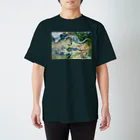 旨味教授といちごもちぷりんの戦う二匹のドリプトサウルス Regular Fit T-Shirt