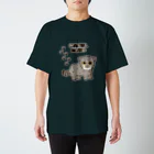 巣箱のしれっとマヌルネコ スタンダードTシャツ