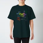 べてるまつり実行委員会のまつりTシャツ2021（濃い色用） スタンダードTシャツ