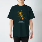 ハットンログ SUZURI店のイエヒメアリ （ファラオアリ） スタンダードTシャツ