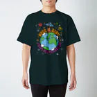 チンパンジーマートのHATE MUSHROOM スタンダードTシャツ