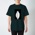 文鳥の背中の文鳥の背中白すぎ スタンダードTシャツ