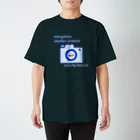 charlolのシャッターチャンス　ブルー スタンダードTシャツ