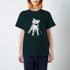 しろいいぬのいやいや白柴(白地あり) スタンダードTシャツ