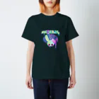 T-e's laboratory のネクローリクちゃん＠ロゴトロトロカラー Regular Fit T-Shirt