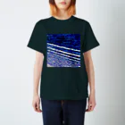 水草の波打ち際（夜） Regular Fit T-Shirt