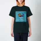 うぃろうの麦わら帽子とｳｨﾛｳ(しかく) スタンダードTシャツ