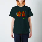 ひめとまい（沖縄・動物イラスト得意）のシーサーTシャツ(濃色Tシャツ用・ザ・シーサー) Regular Fit T-Shirt