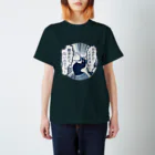 Little Navy Penguinの働きたくなさすぎるウミウ1士 Regular Fit T-Shirt