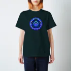 💖宇宙整体♪🌈♪こころからだチャンネル♪💖のうまく馬曼荼羅　2023青 Regular Fit T-Shirt