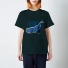 Kinkadesign うみのいきものカワイイShopのマッコウクジラの冒険 Regular Fit T-Shirt