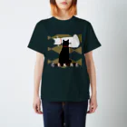 neko123aの白黒猫CHECKMATE スタンダードTシャツ