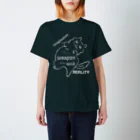 床山すずりのチェシャ猫の言葉 II スタンダードTシャツ