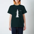 山下敦夫商店縫製部の豊漁山釣行寺 魚釣菩薩立像 Regular Fit T-Shirt