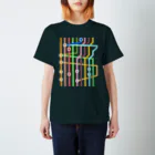 marycoのGit Stripe Regular Fit T-Shirt