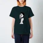 砂場 太陽の女性的デザイン スタンダードTシャツ