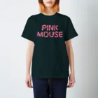 ポメ村ポメラニアンのかわいいピンクマウスさんのPINK MOUSE スタンダードTシャツ