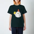 毎日でぶどり🐔🐤のでぶどりとひよ スタンダードTシャツ