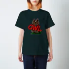 ちゃーもの梟-OWL- スタンダードTシャツ